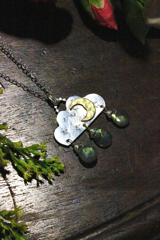 Labradorite Cloud Necklace