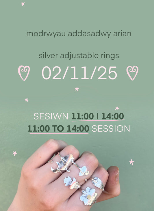 Adjustable Ring Workshop - 11:00 to 14:00