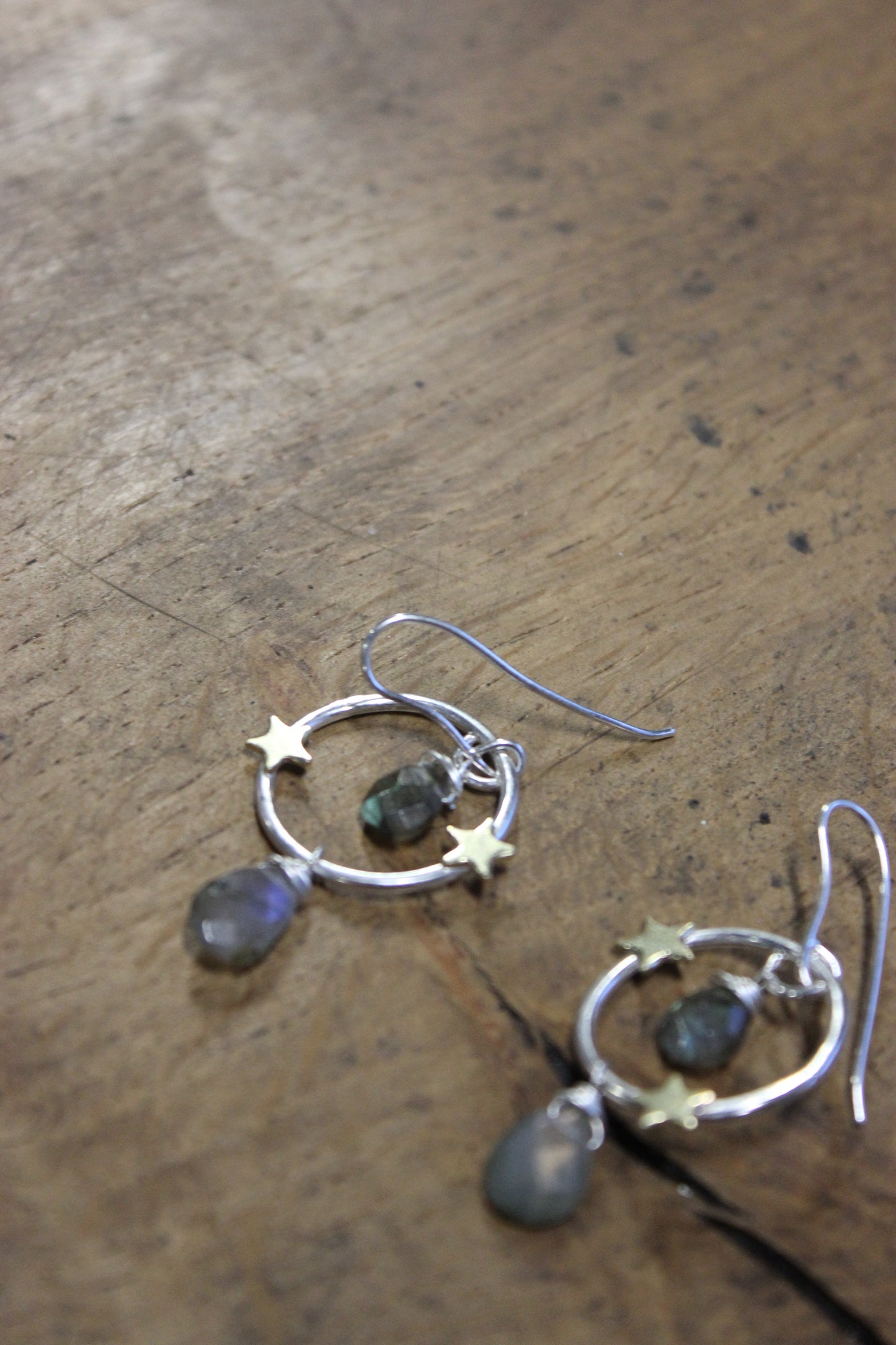 Labradorite Earrings